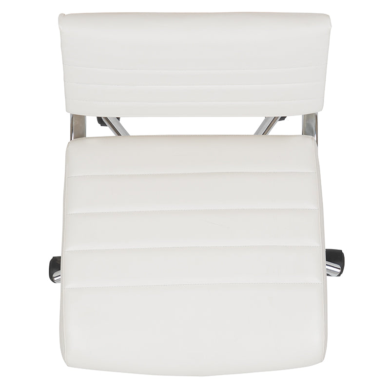 White Leathersoft Office Chair