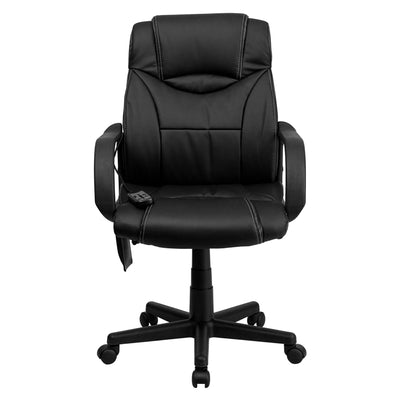 Black Mid-back Massage Chair