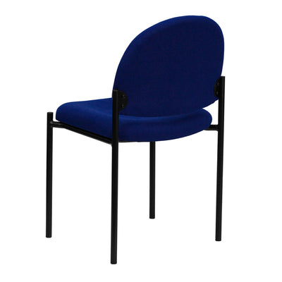 Navy Fabric Stack Chair