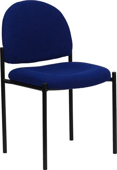 Navy Fabric Stack Chair