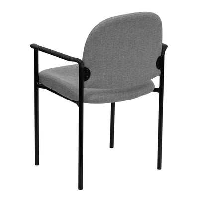 Gray Fabric Stack Chair