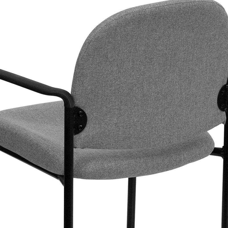 Gray Fabric Stack Chair