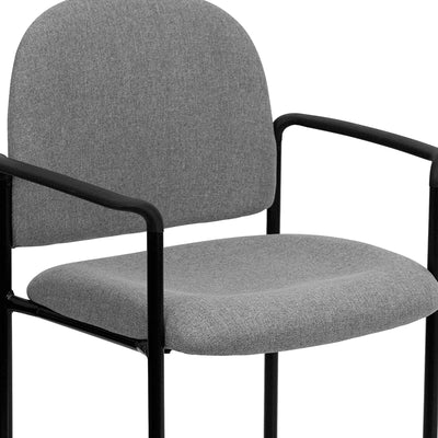 Gray Fabric Stack Chair