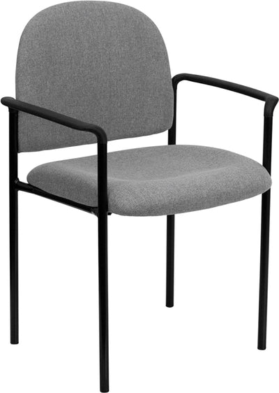 Gray Fabric Stack Chair