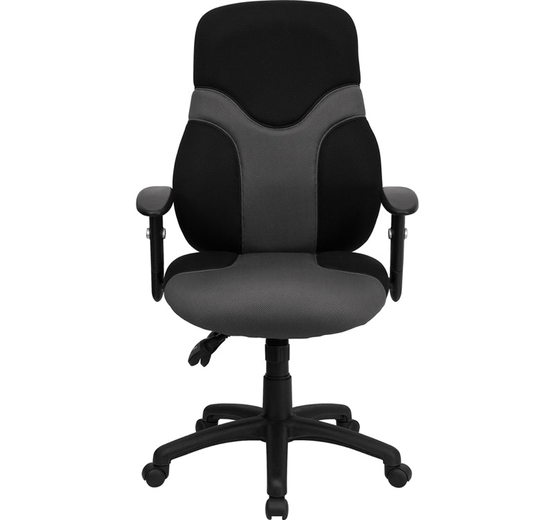 Black/gray High Back Chair
