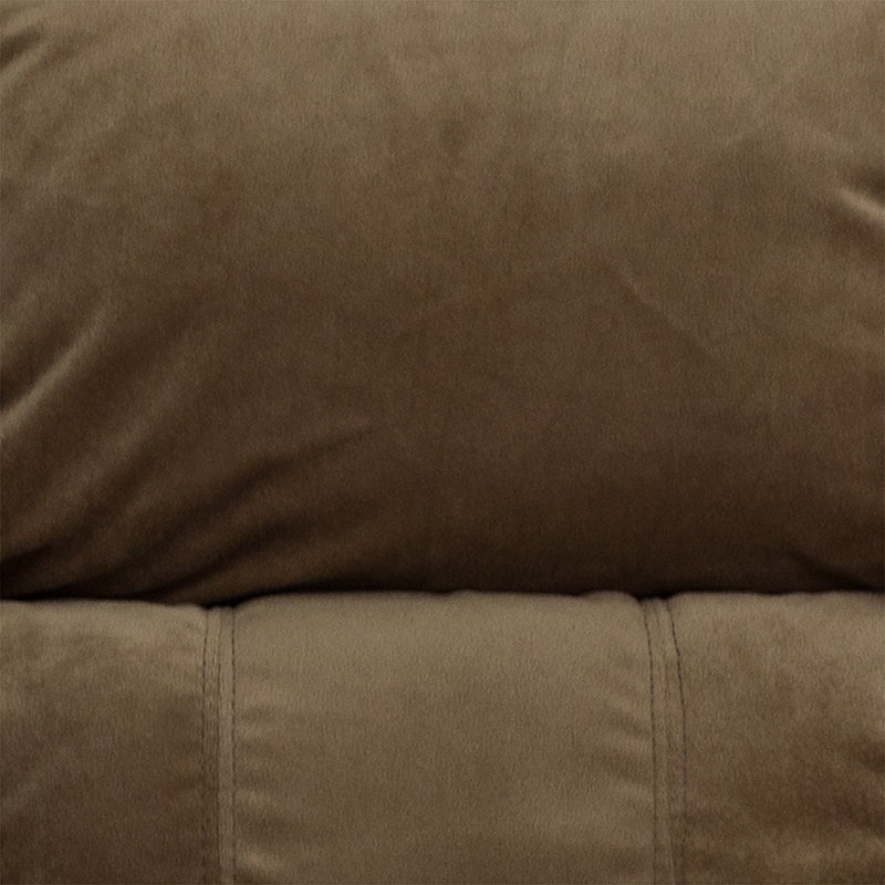Brown Microfiber Kids Recliner