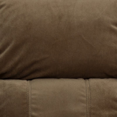 Brown Microfiber Kids Recliner
