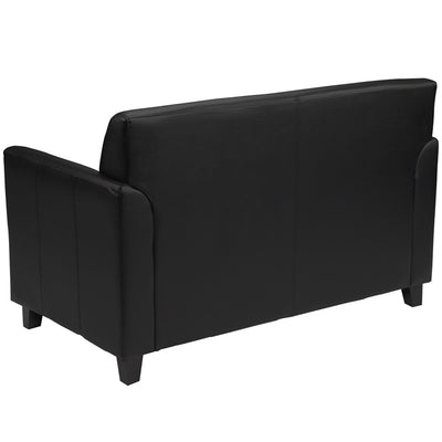 Black Leather Loveseat