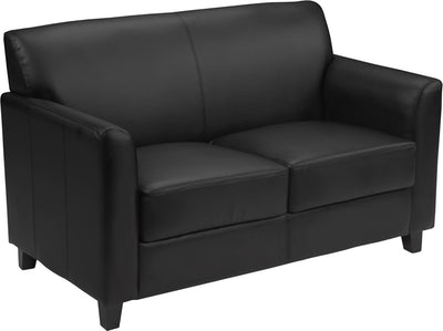Black Leather Loveseat