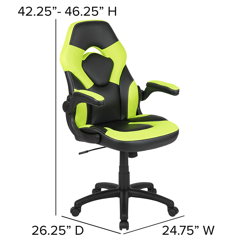 Neon Green Racing Gaming Chair