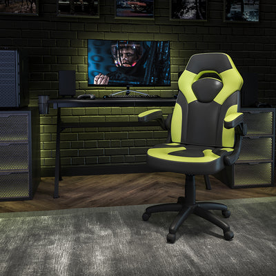 Neon Green Racing Gaming Chair