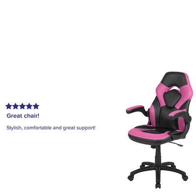 Pink/black Racing Gaming Chair