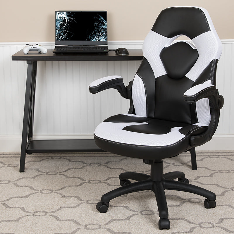 White Racing Gaming Chair
