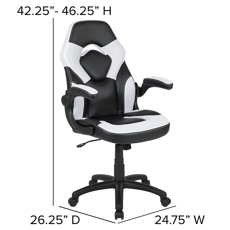 White Racing Gaming Chair