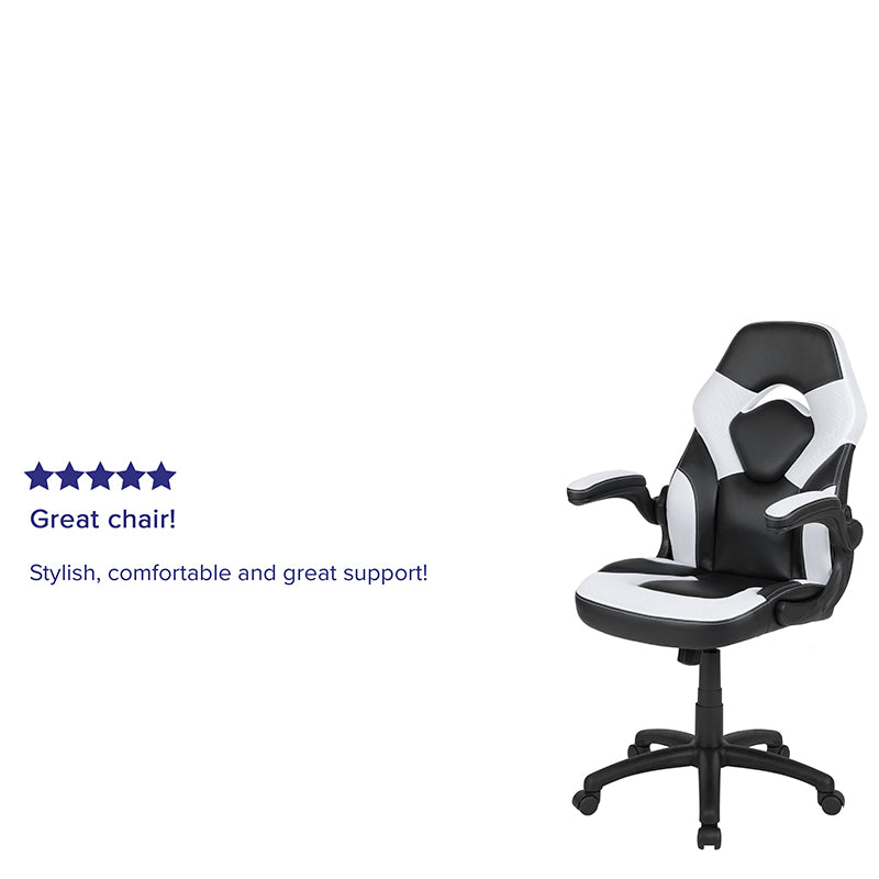 White Racing Gaming Chair