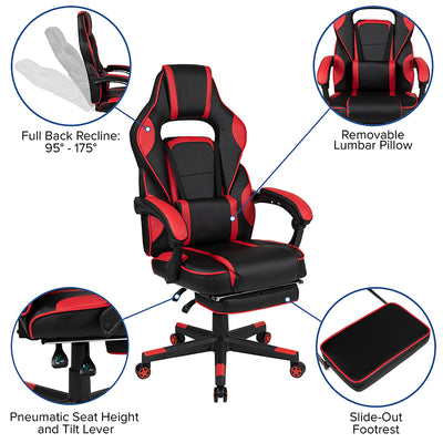 Red Reclining Gaming Chair