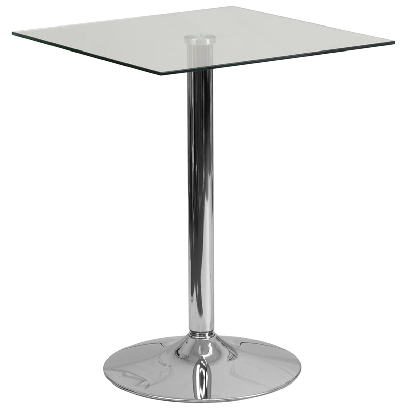 23.75sq Glass Table-30 Base