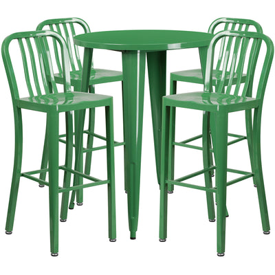 30rd Green Metal Bar Set