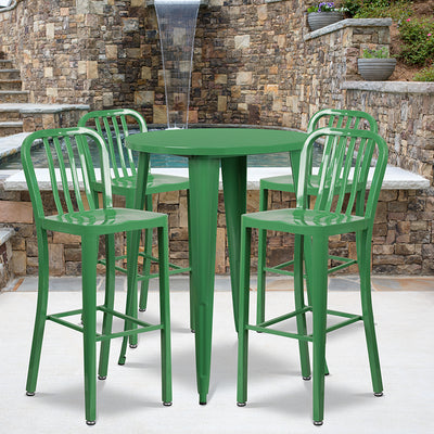 30rd Green Metal Bar Set