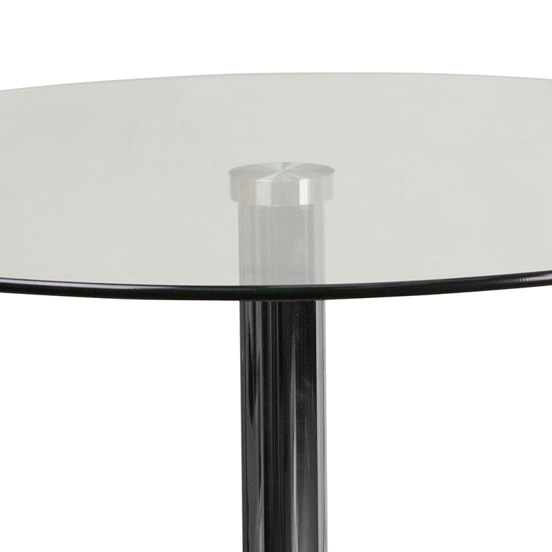 23.5rd Glass Table-35.5 Base