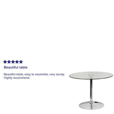 39.25rd Glass Table-29 Base
