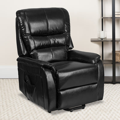 Black Leather Lift Recliner