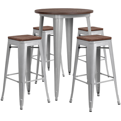 30rd Silver Metal Bar Set
