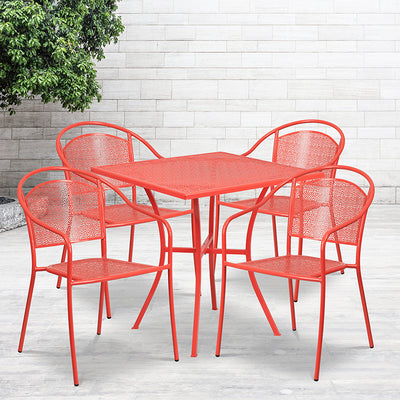 28sq Coral Patio Table Set