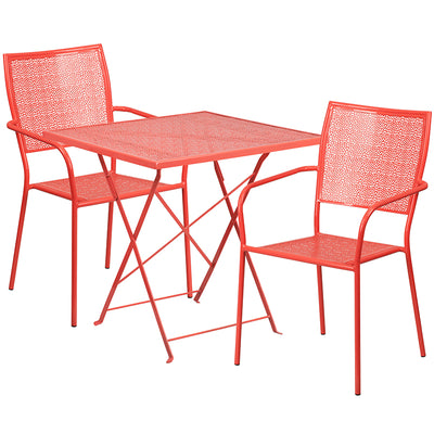 28sq Coral Fold Patio Set