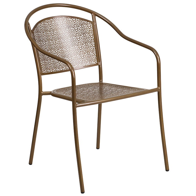 28sq Gold Fold Patio Set