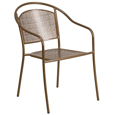 28sq Gold Fold Patio Set