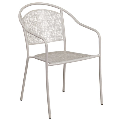 28sq Gray Fold Patio Set