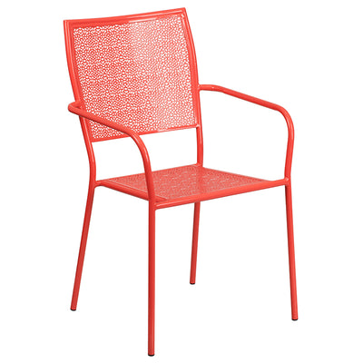 35.5sq Coral Patio Table Set