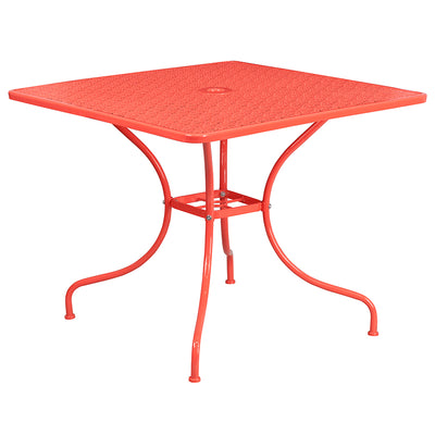 35.5sq Coral Patio Table Set