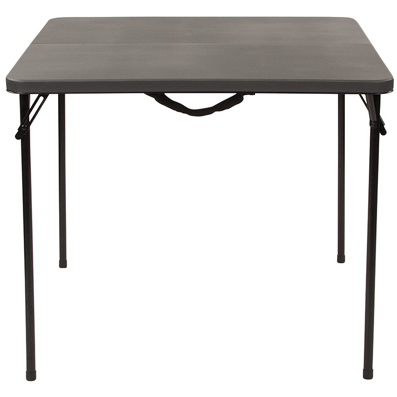 34sq Gray Plastic Fold Table