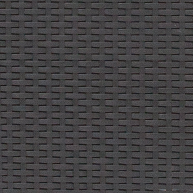 Dark Gray Rattan Loveseat