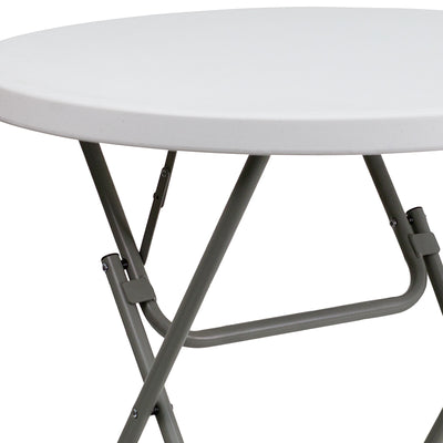 32rd White Plastic Fold Table