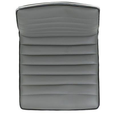 Gray Ribbed Task Office Chair