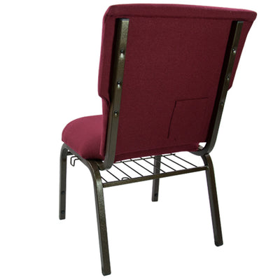Maroon Church Chair 21"
