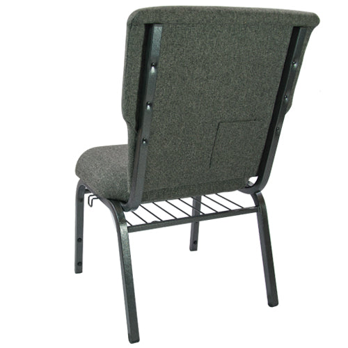 Charcoal Gray Church Chair 21"