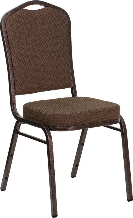 Brown Fabric Banquet Chair