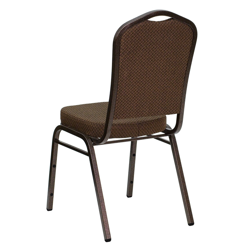 Brown Fabric Banquet Chair