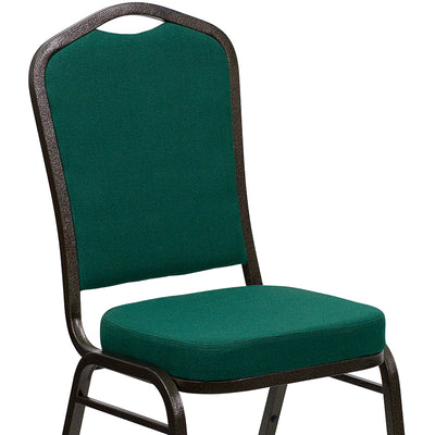 Green Fabric Banquet Chair