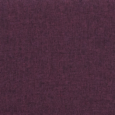 Plum Fabric Church Chair