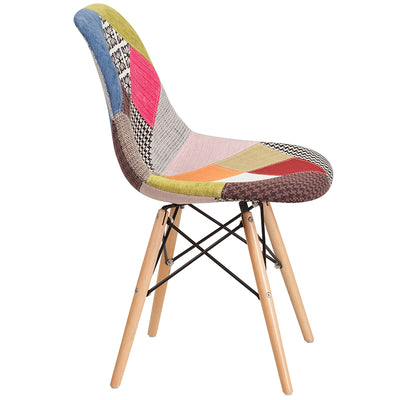 Fabric/wood Chair