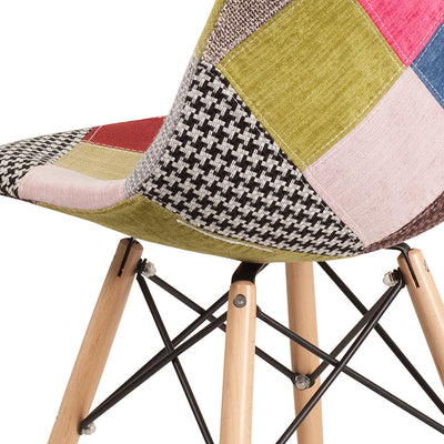 Fabric/wood Chair
