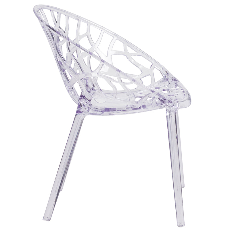 Clear Stacking Side Chair