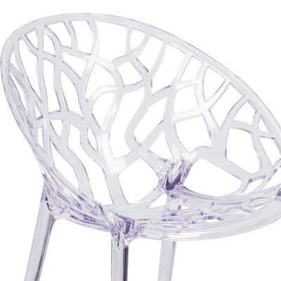 Clear Stacking Side Chair
