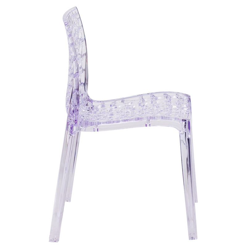 Clear Stacking Side Chair