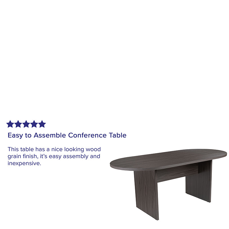 6ft Gray Conference Table